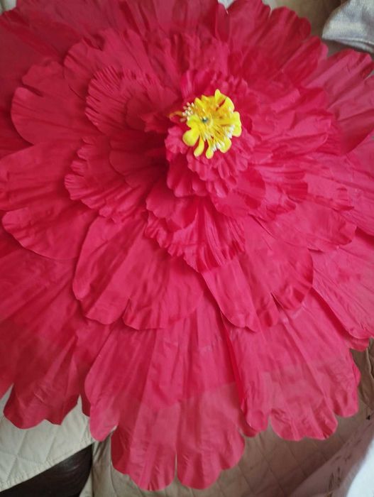 Parasol w kształcie kwiatka hinskim stylu