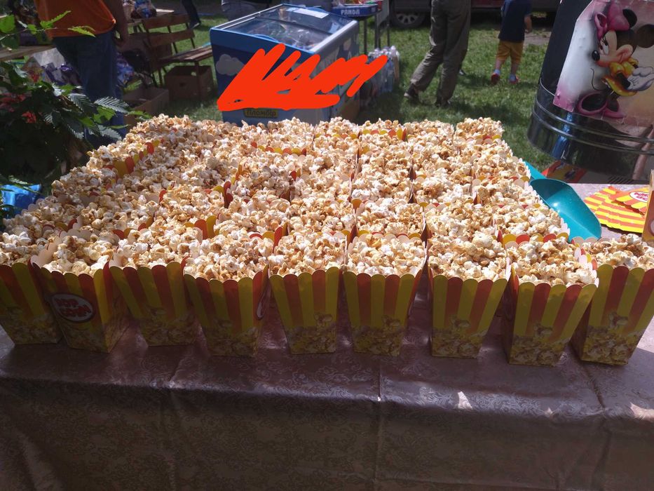 Попкорн та Солодка вата на ваше свято