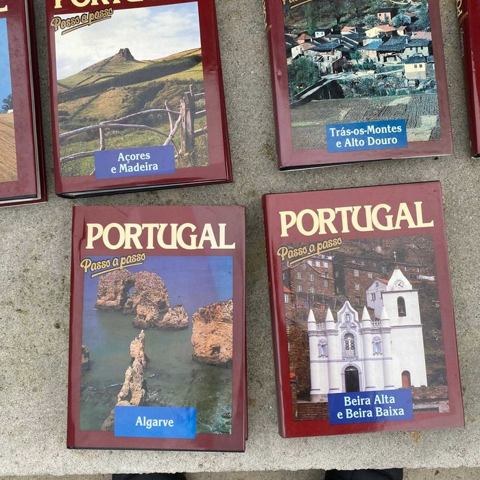Livros "Portugal - Passo a Passo" Coleção