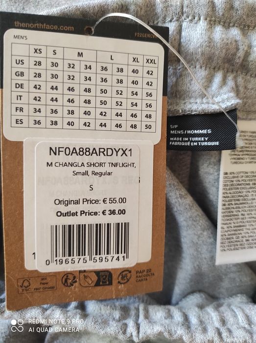 Оригінальні шорти The NORTH Face