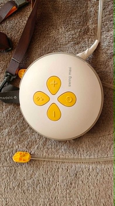 MEDELA Swing Maxi Hands-Free – laktator + Haakaa, komplet