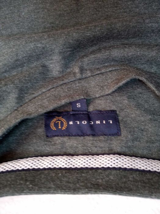 Koszulka T-shirt męski zielony Lincoln S