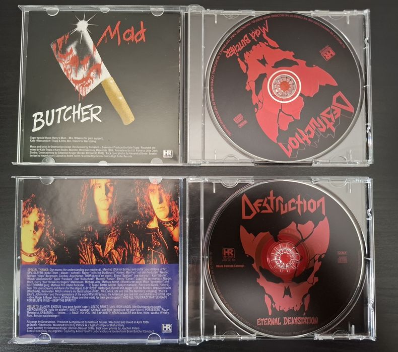 Destruction 2 álbuns