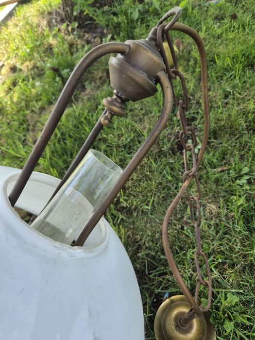 Lampa sufitowa mosiadz