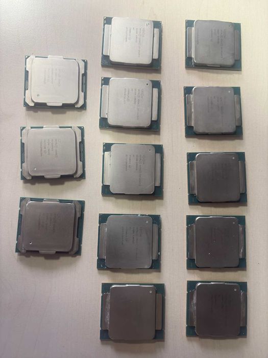 Процесори Intel Xeon E5 2600 v3 v4 / LGA 2011-3 C602 C612 / КІЛЬКІСТЬ