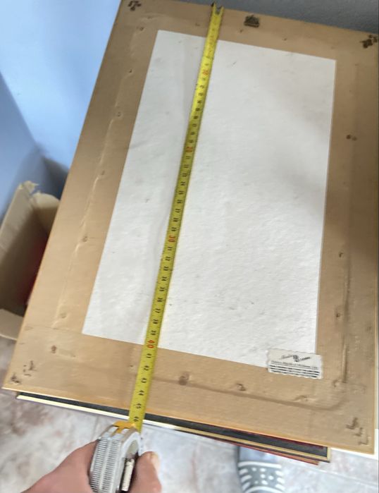 3 quadros  de ceramica pintados a mao