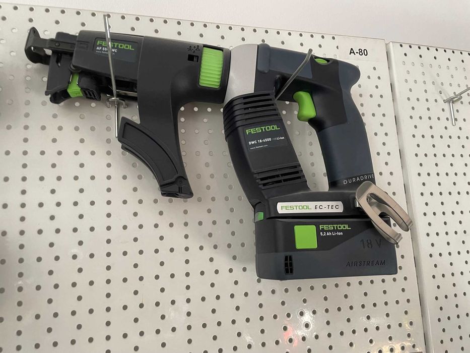 Elektronarzędzia FESTOOL OF1010EB, BS105E, ETS 150-3/5, PDC18/4, RS100
