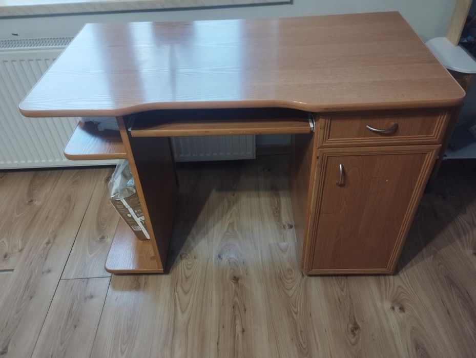 Biurko szkolne brązowe