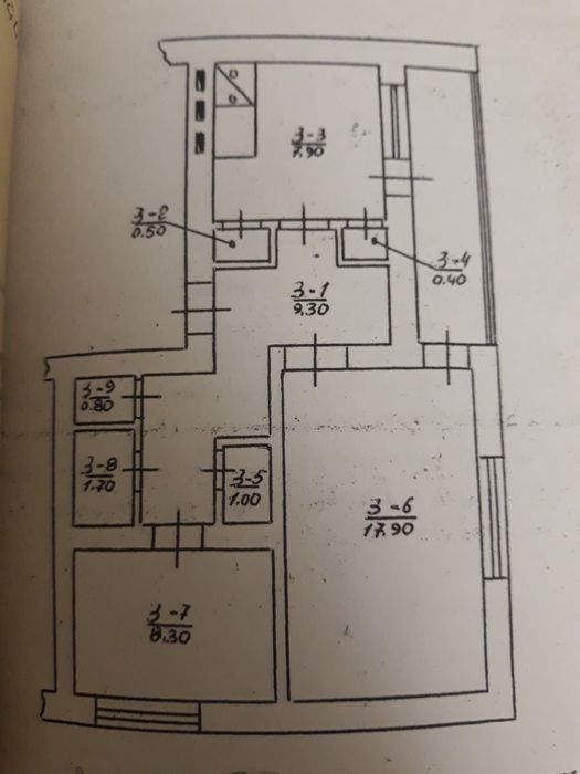 Квартира 2 кімнатна