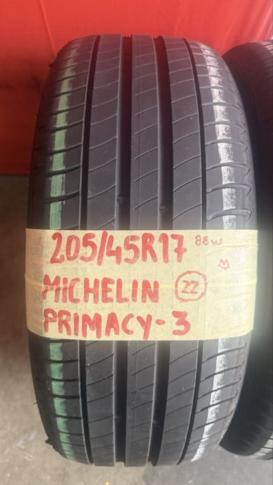 Pneus 205/45/17 Michelin Primacy 3 Impecaveis