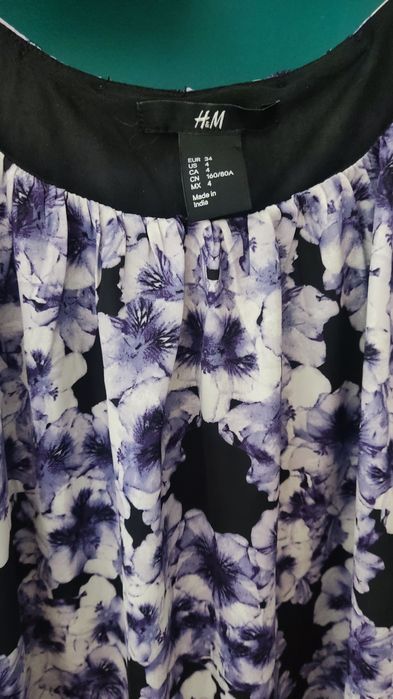 Sukienka MIDI ciążowa h&m 34