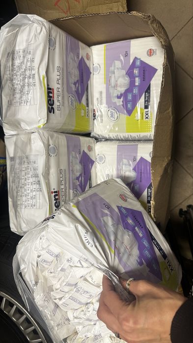Seni super plus premium XXL pieluchomajtki rzepy