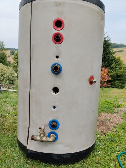 Zbiornik GALMET 200L z podwójną wężownicą