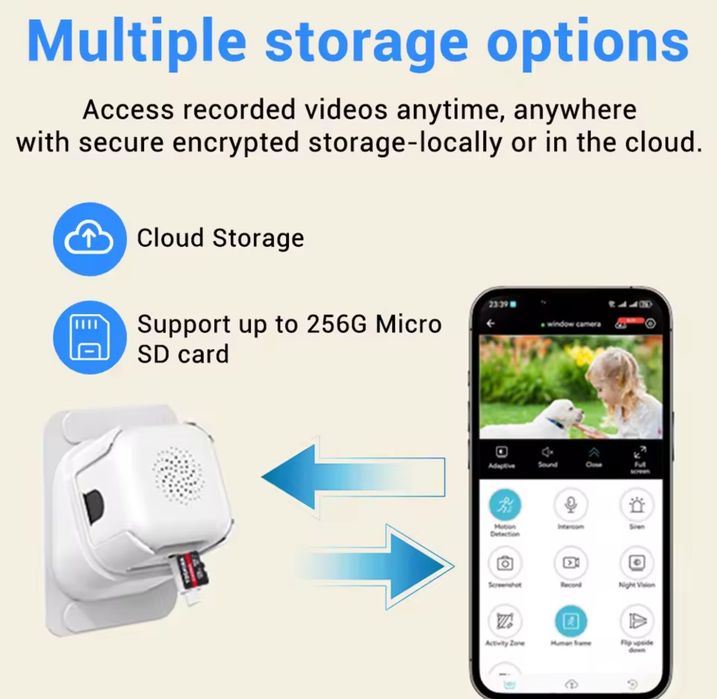 Камера на вікно WiFi 2k