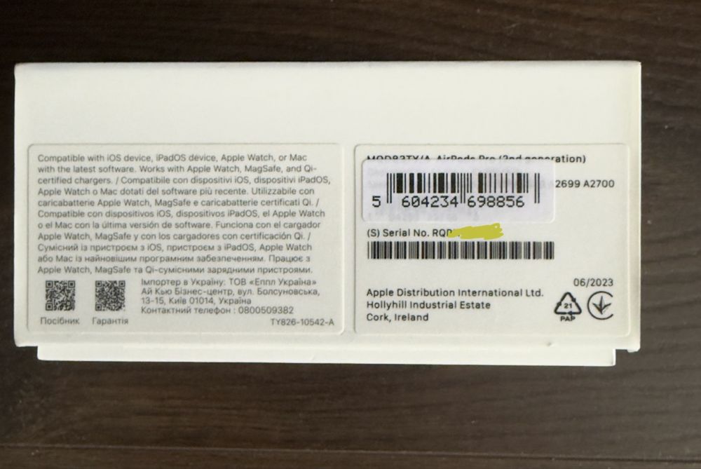 Apple Airpods Pro 2 (lightning) usados