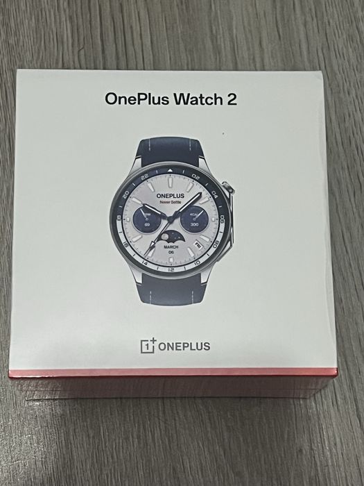 Oneplus Watch 2 - Azul novo e selado + bracelete original preta