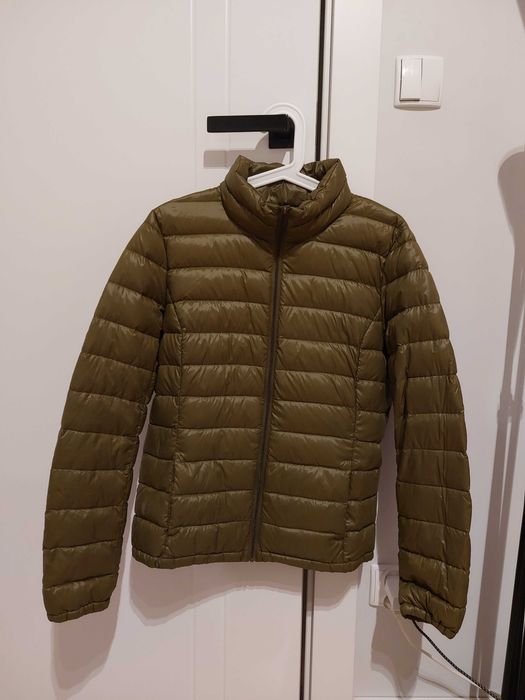 Kurtka pikowana zielona Benetton rozm. 38 S/M