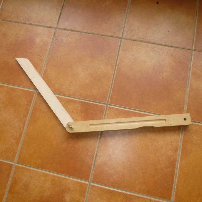 Transferidor de ângulos 50/45 cm, NOVO!