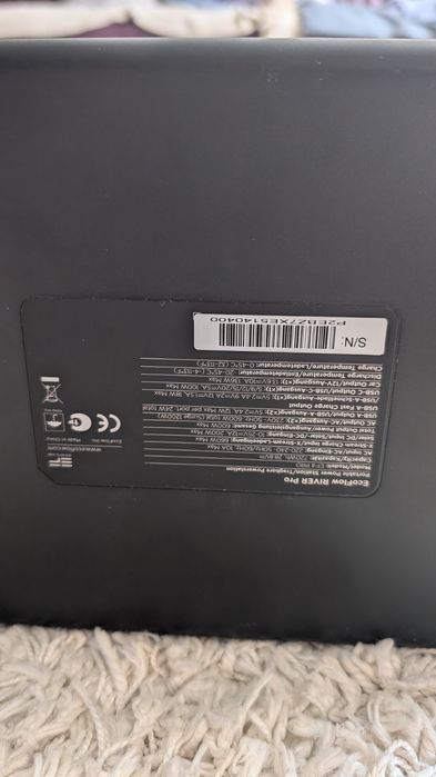Ecoflow river pro, 720 Wh,  600wt