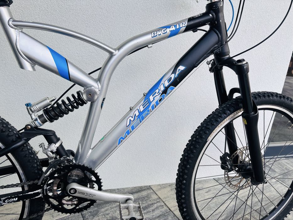 Full Merida Big Air, Deore XT, hydraulika