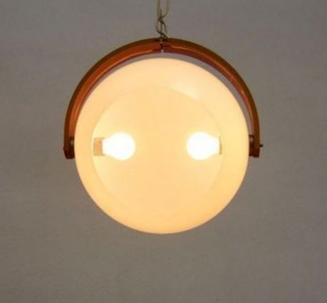 Candeeiro Temde Kugel, Space Age Mid Century anos 60, 70