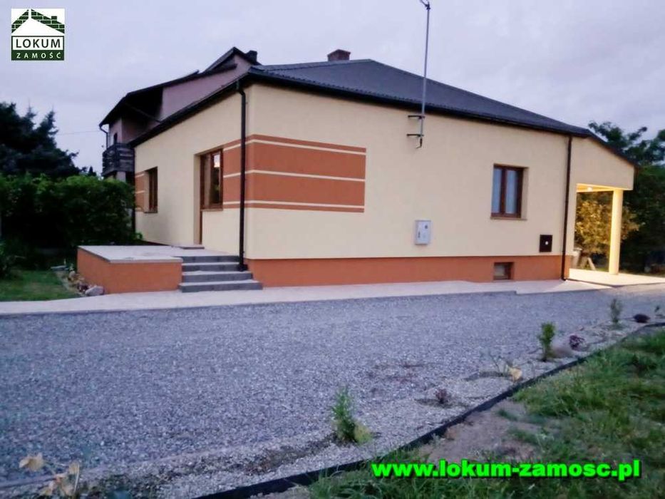 Dom z duża działką na wynajem Pniówek 3 km od Zamościa