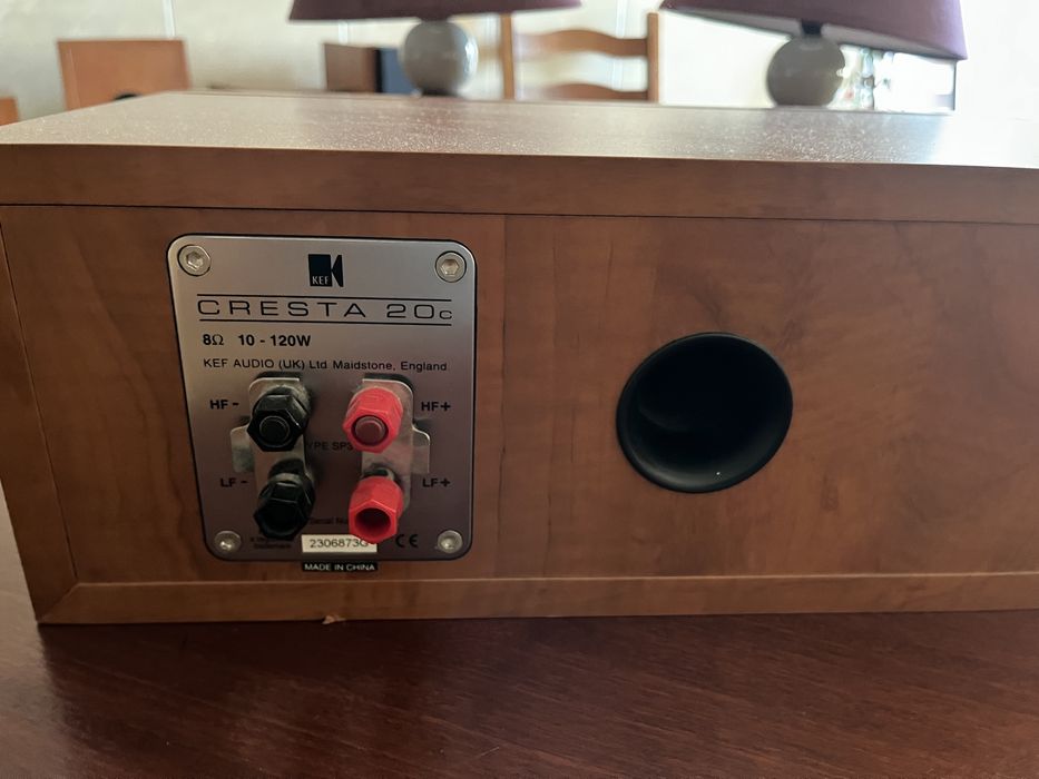 Sistema Home Cinema KEF + Onkyo TX-SR607 – excelente som hi‑fi