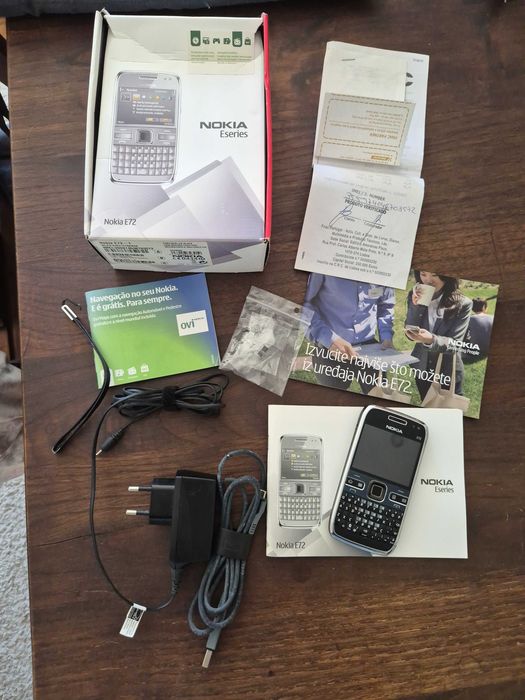 Nokia E72 Original Completo | Caixa, Carregador