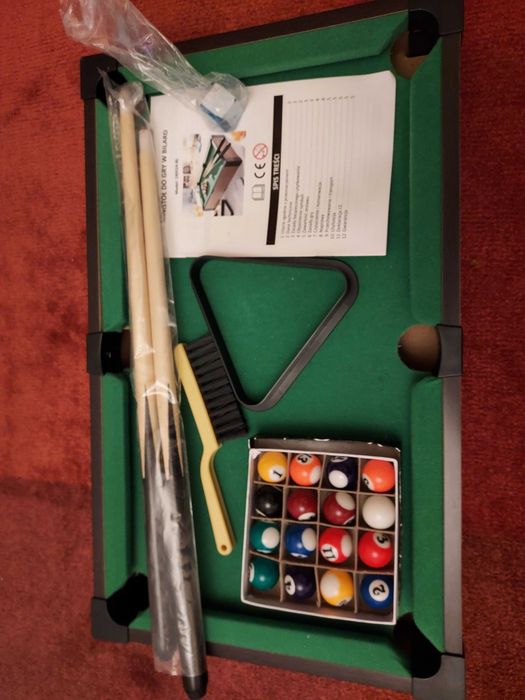 Minibilard stół do bilarda jak NOWY