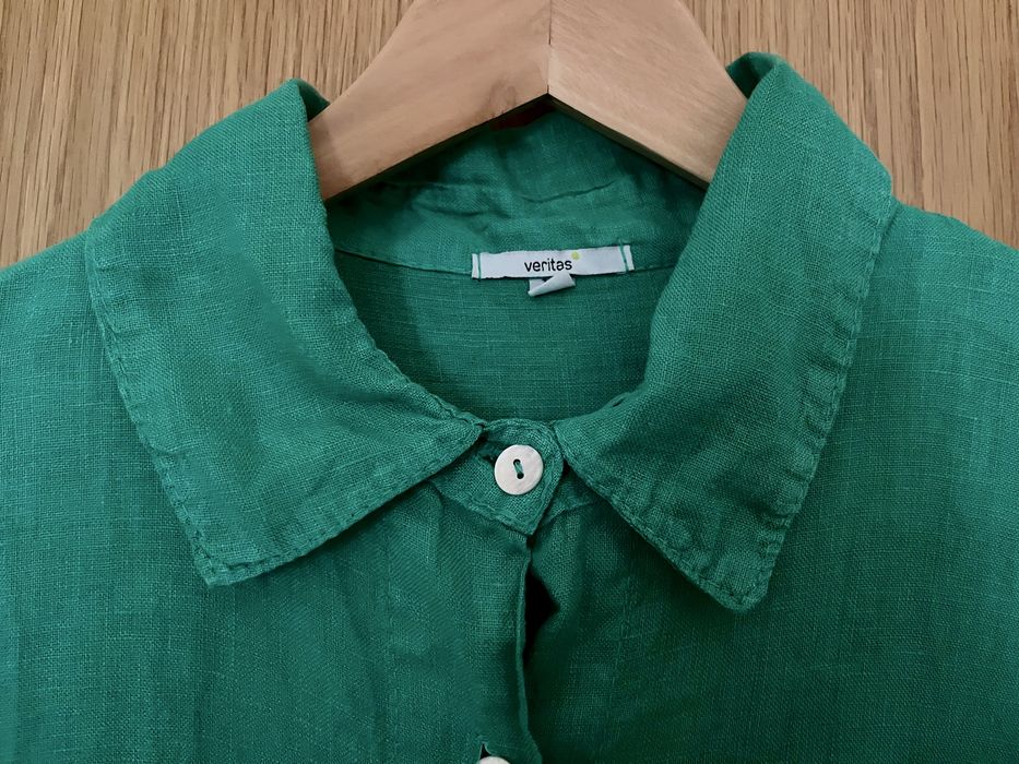 Camisa longa/ vestido verde Veritas