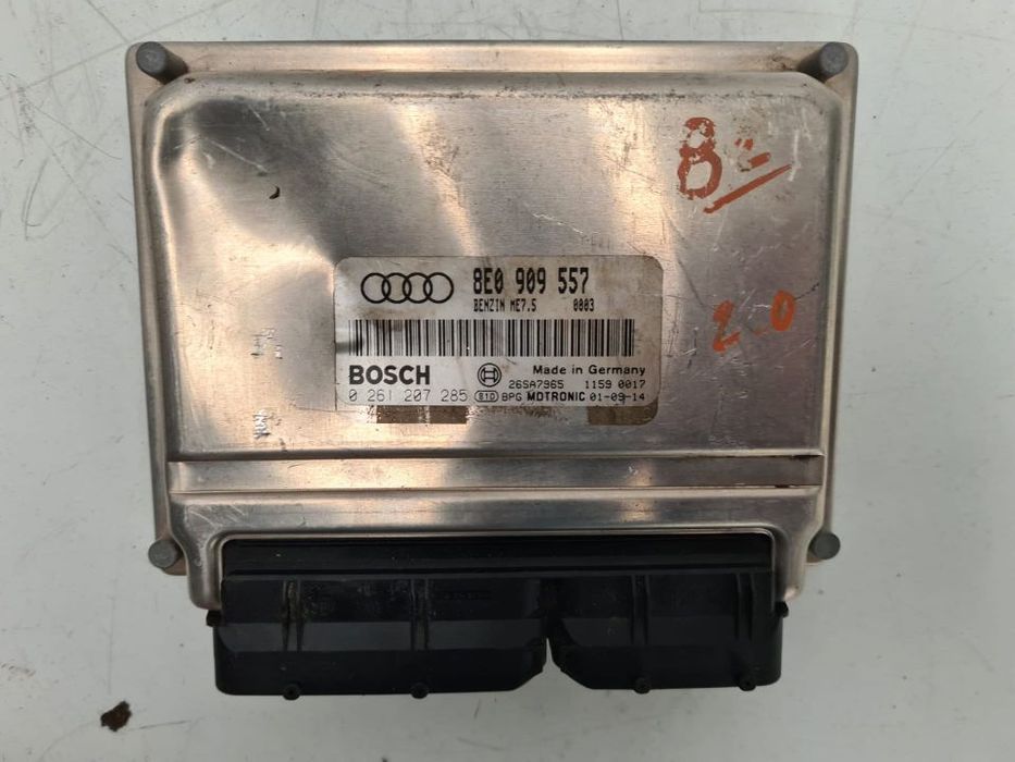 CENTRALINA - BOSCH | REF. 8E0 909 557 - 0 261 207 285 | AUDI A4 2.0;