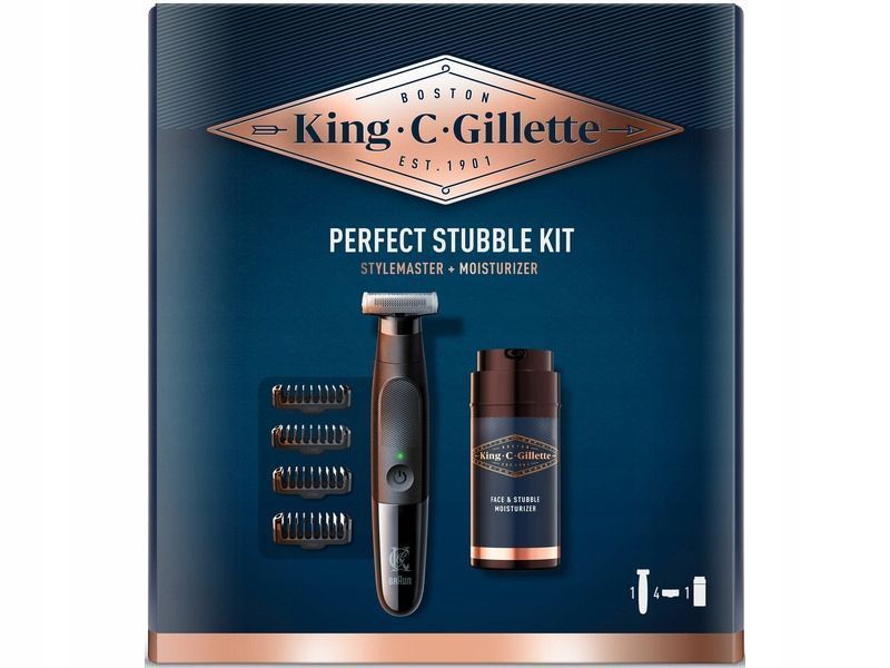 uszkodzony gillette king c. gillette stylemaster maszynka do golenia