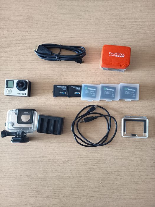 GoPro Hero 4 e acessórios