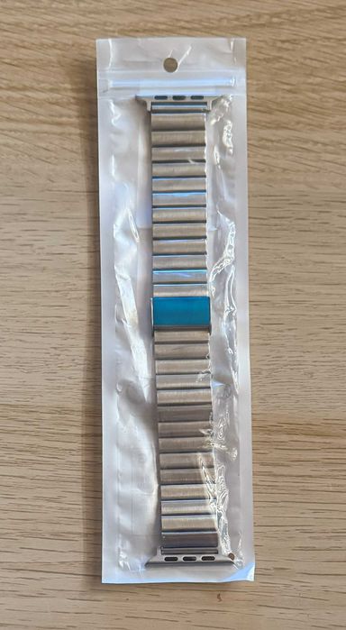 Bransoleta do Apple Watch 42-49mm srebrna stal nierdzewna 22mm