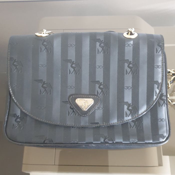 MAISON MOLLERUS Czarna torebka na ramię