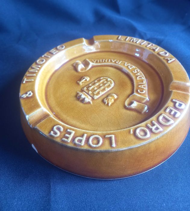 Cinzeiro marcado Caldas da Rainha