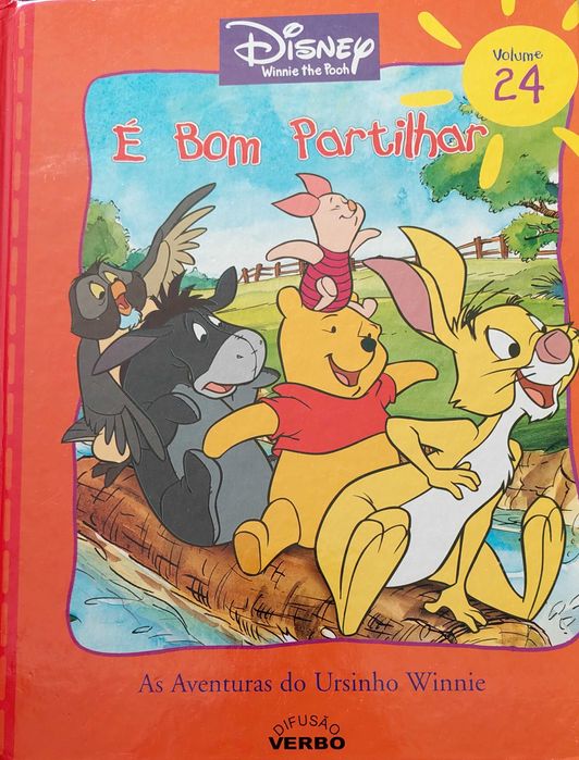 Livros do Winnie the Pooh - Disney