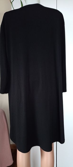 Czarna  sukienka długi rękaw H&M rozmiar XL