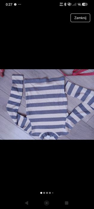 Sweter dla dziewczynki półgolf