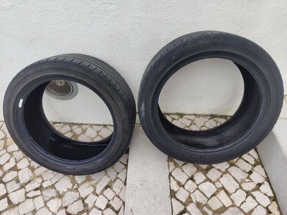 Par de Pneus Continental 195/45/16