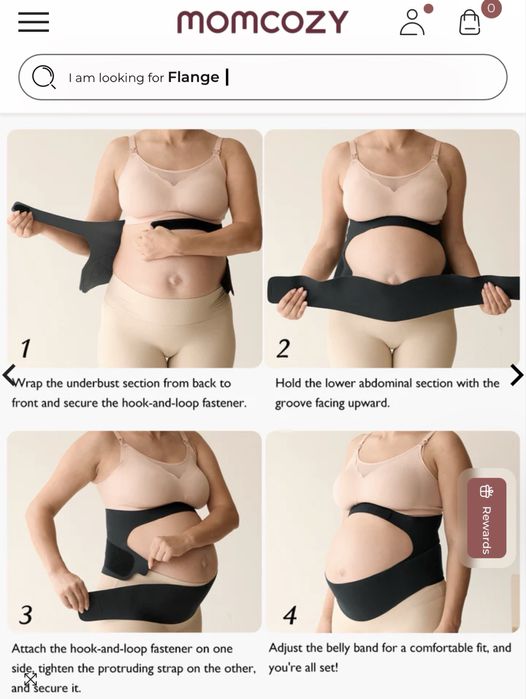 Бандаж для вагітних Momcozy (XL)