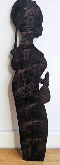 Par de esculturas de parede