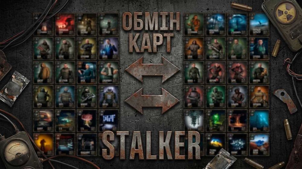 Обмін карт STALKER (будь-який регіон)