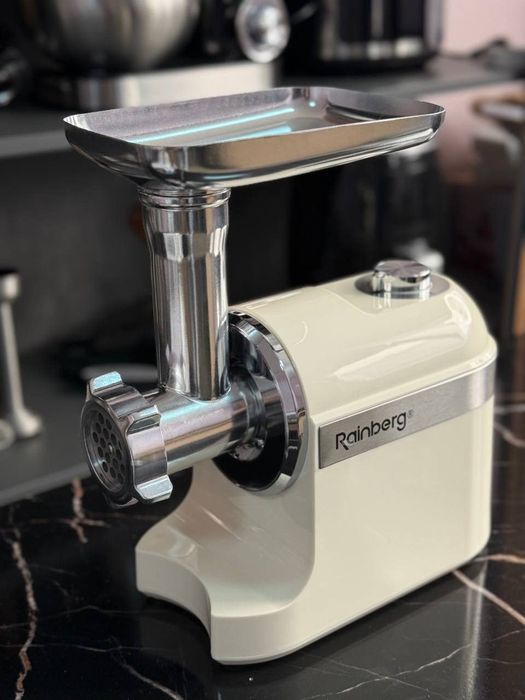 Потужна м'ясорубка 3800 Вт! Електром'ясорубка RB-2270 Мясорубка кеббе