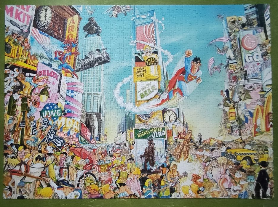 Puzzle Jumbo Timer Square 1000 el.