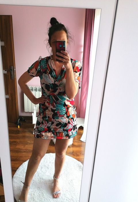 Sukienka zwiewna, boho