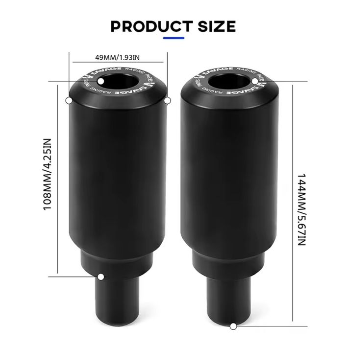Крашпеды  Yamaha, Honda, Kawasaki 2014-2024 г.в., Слайдеры колесные