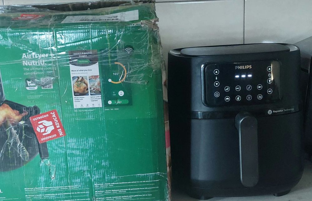 Аерогриль Philips HD9285/90 XXL Wi-Fi.2000W.7.2L.