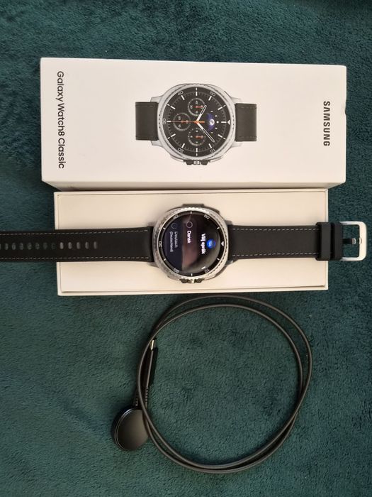 Smartwatch męski SAMSUNG GALAXY WATCH8 CLASSIC 46mm Czarny L500