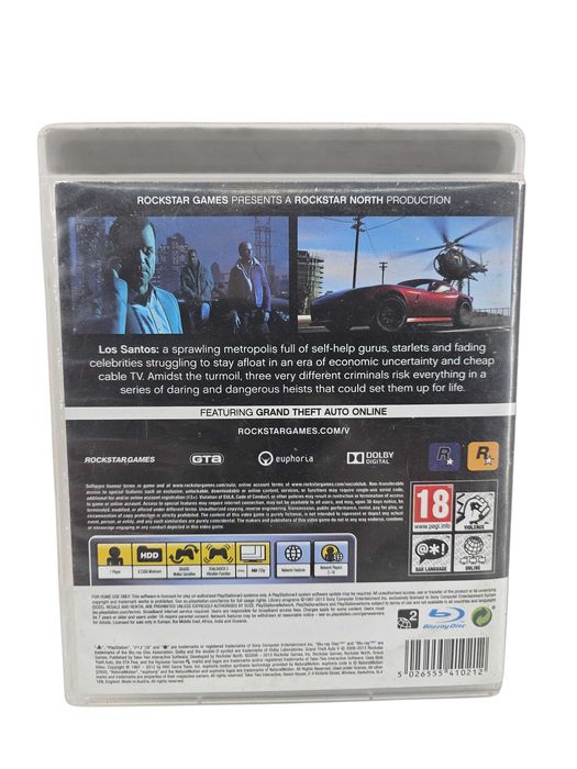 GTA V gra na konsolę  PS3